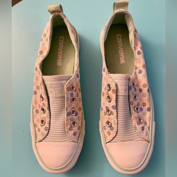 Converse All Star Geometric Slip On Sneakers Size 8 - Picture 13 of 13